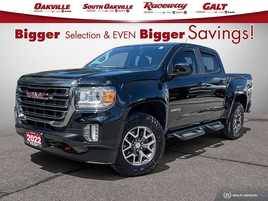 2022 GMC Canyon 4WD Crew Cab AT4 w-Leather | NAVI | HEATED SEATS |