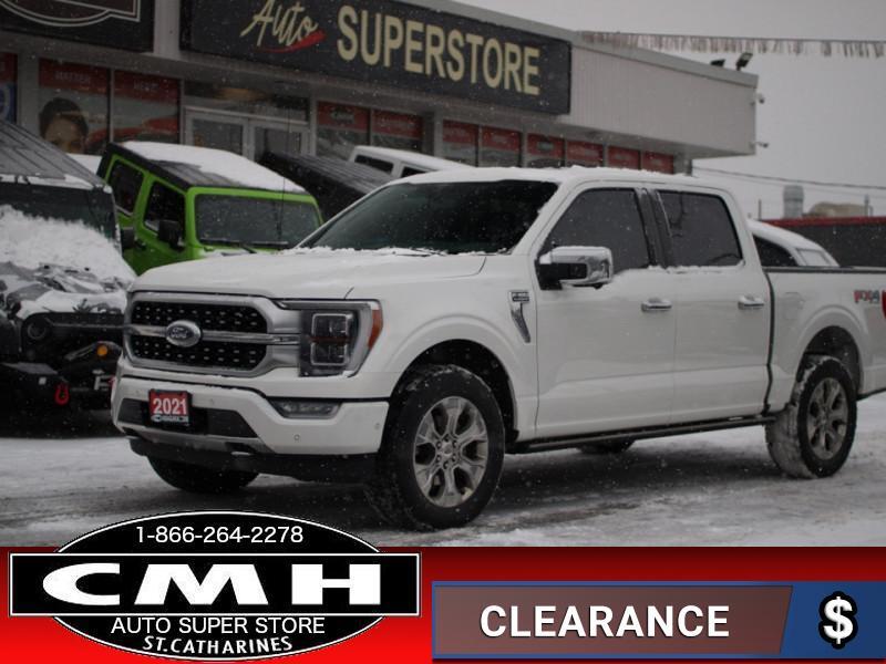 2021 Ford F-150 Platinum  ADAP-CC ROOF CLD-SEATS HTD-SW