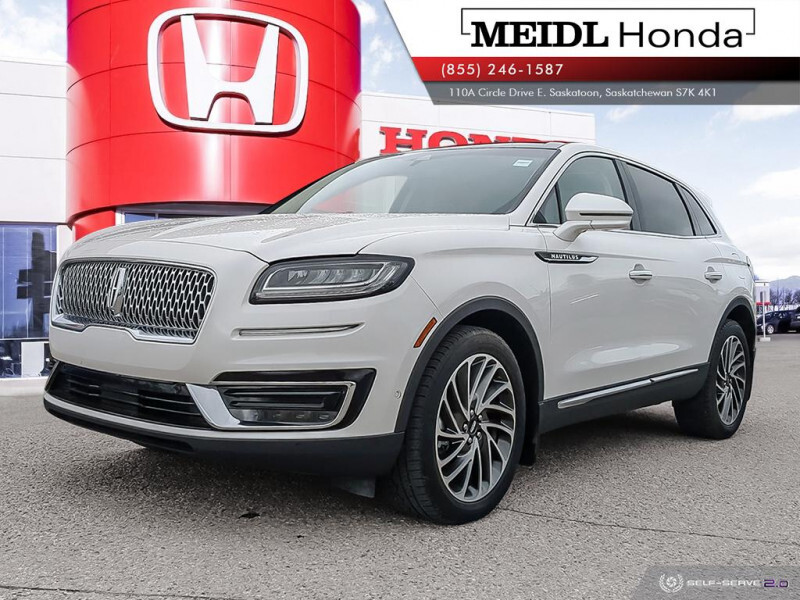 2019 Lincoln Nautilus AWD Reserve  - Sunroof -  Cooled Seats