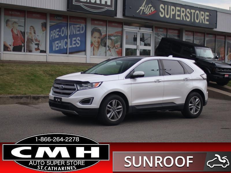 2018 Ford Edge SEL  NAV PANO-ROOF LEATH HTD-SW P/GATE