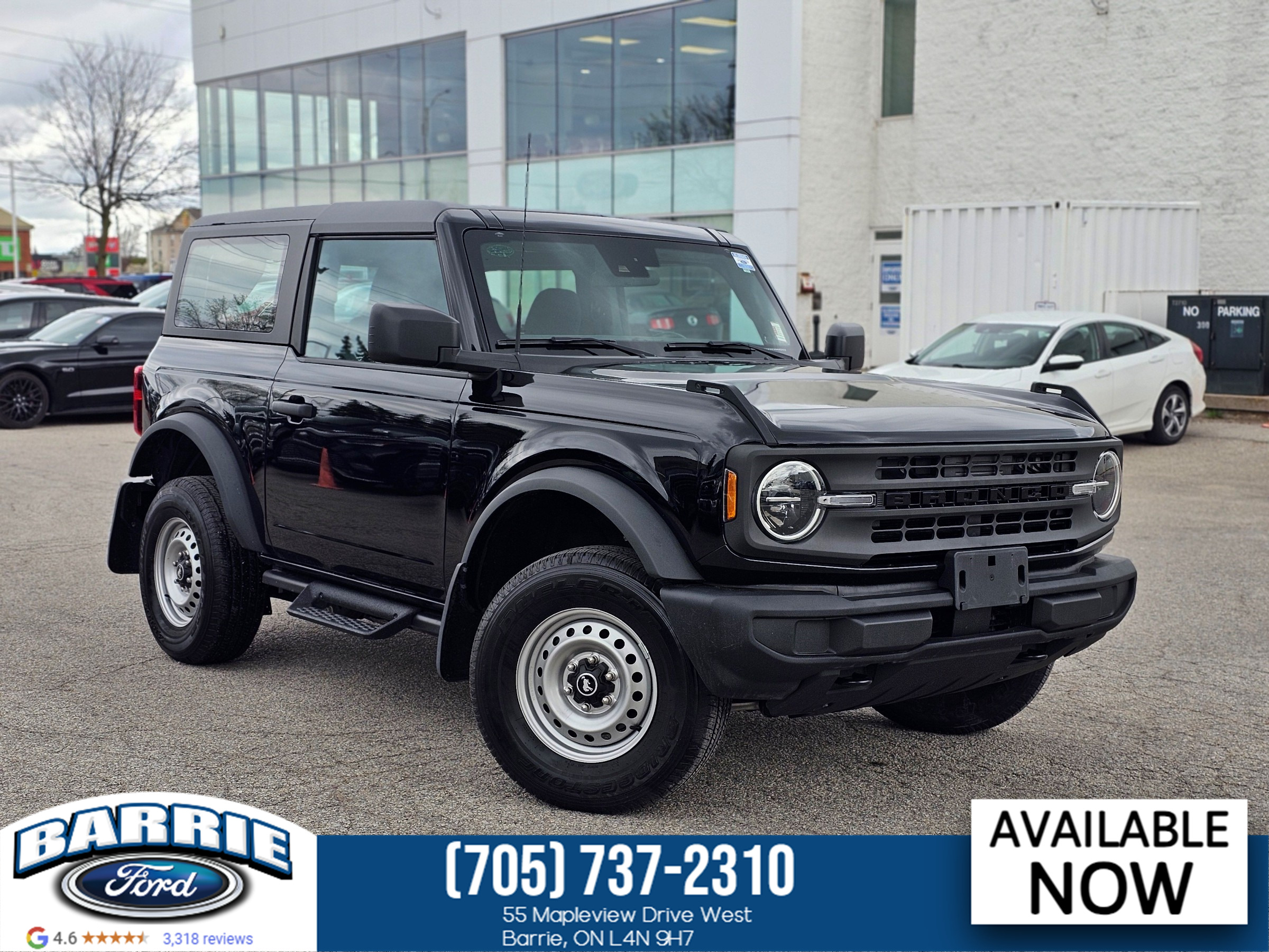 2023 Ford Bronco 2.3L ECOBOOST | 7-SPEED MANUAL | HARD-TOP