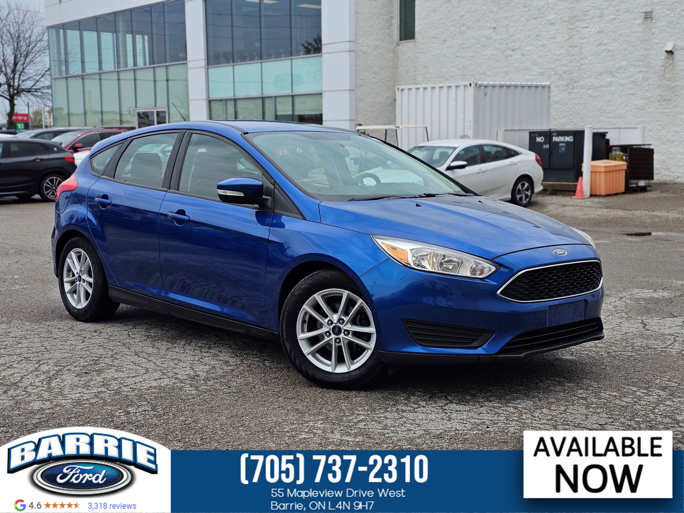 2018 Ford Focus SE 2.0L 4 CYL | 6-SPEED AUTO TRANSMISSION | HEATED