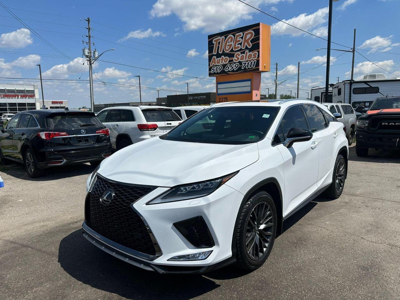 2016 Lexus RX 350 F SPORT 2, WHITE ON RED LEATHER, CERTIFIED
