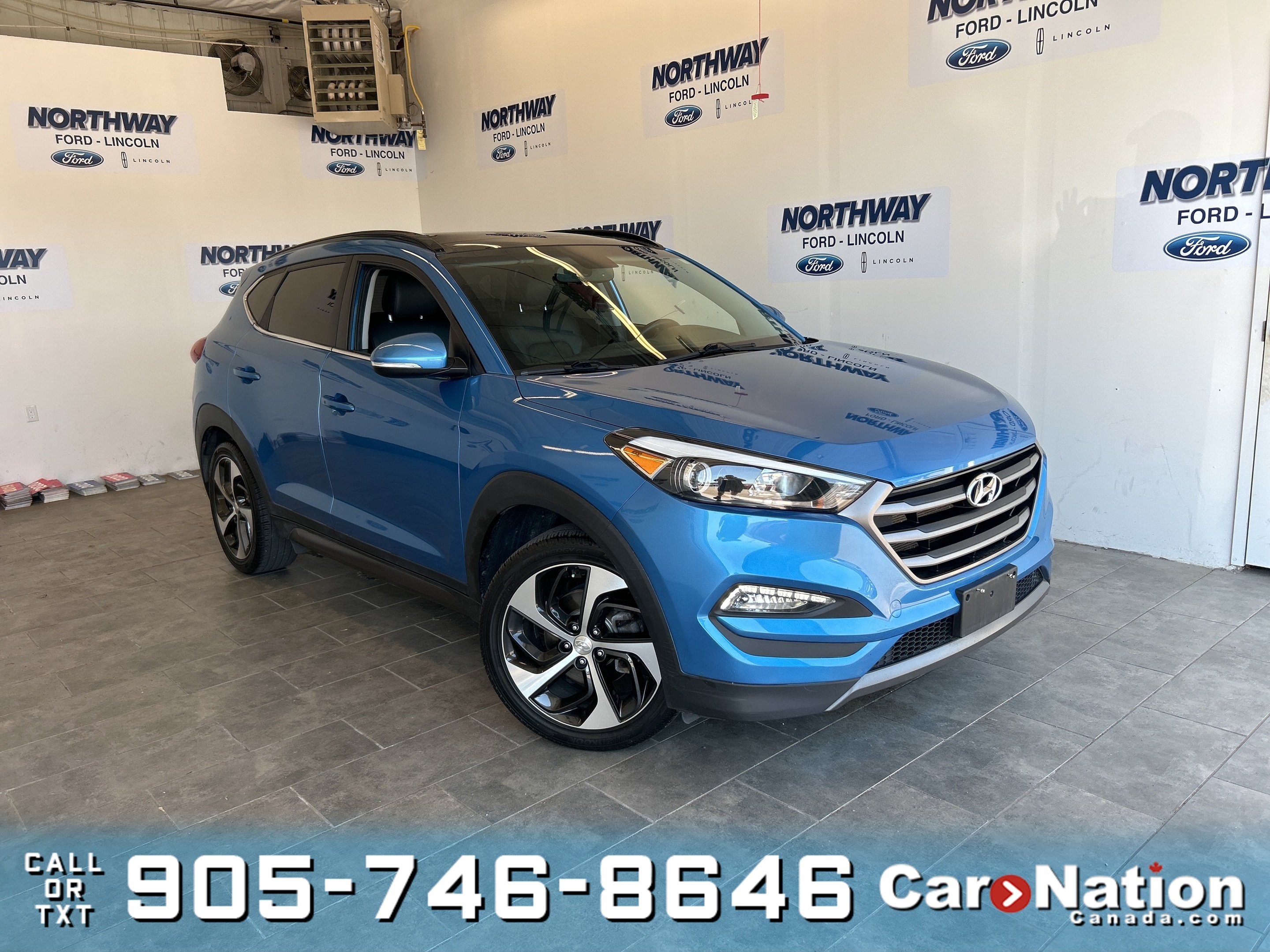 2016 Hyundai Tucson LIMITED | AWD | LEATHER | PANO ROOF | NAV | LOW KM