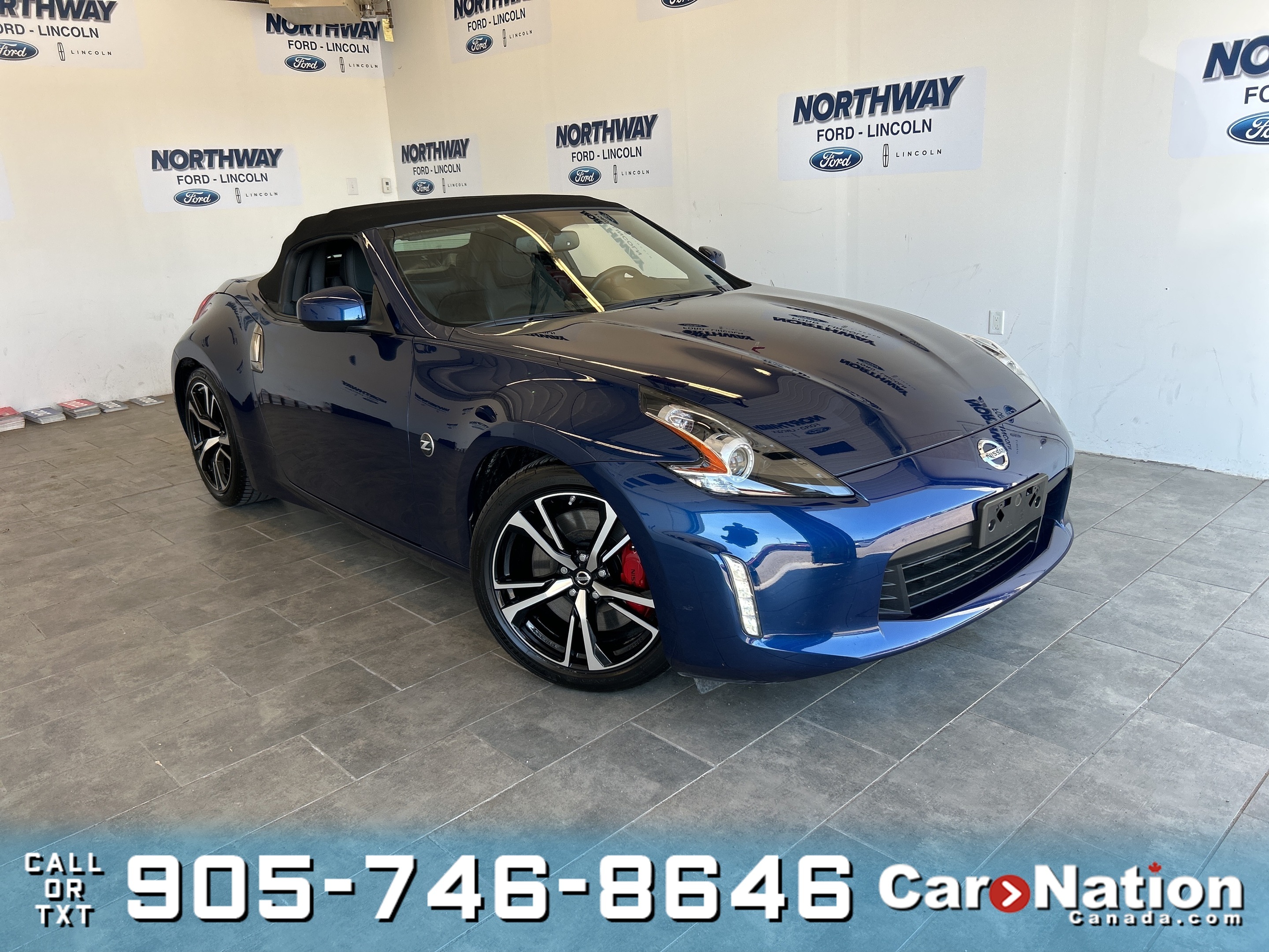 2019 Nissan 370Z ROADSTER TOURING | CONVERTIBLE | LEATHER | 6 SPEED M/T|NAV
