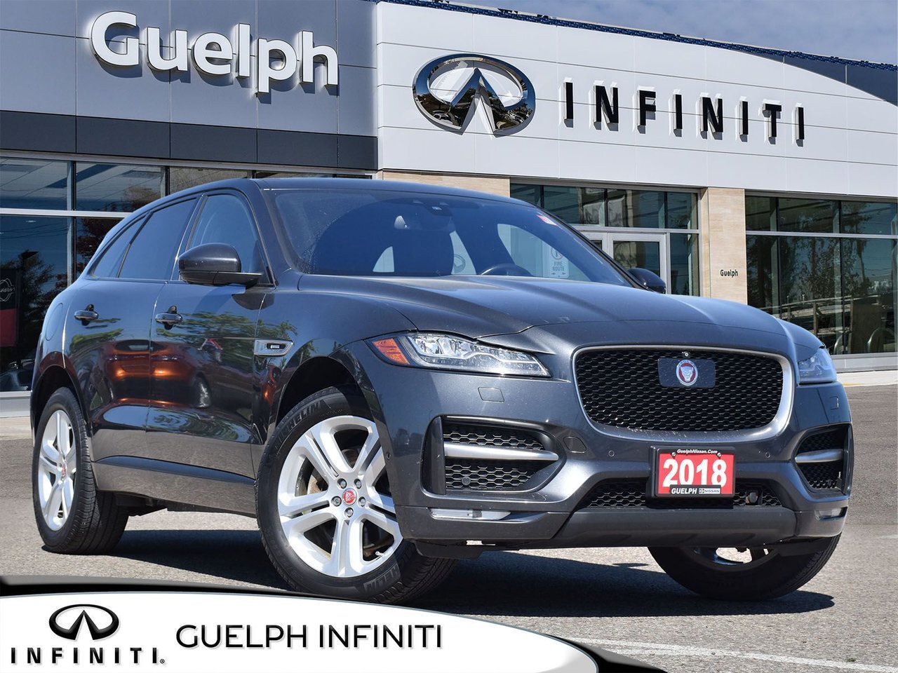 2018 Jaguar F-Pace R-Sport | RED INT | PANO ROOF | CLEAN CARFAX