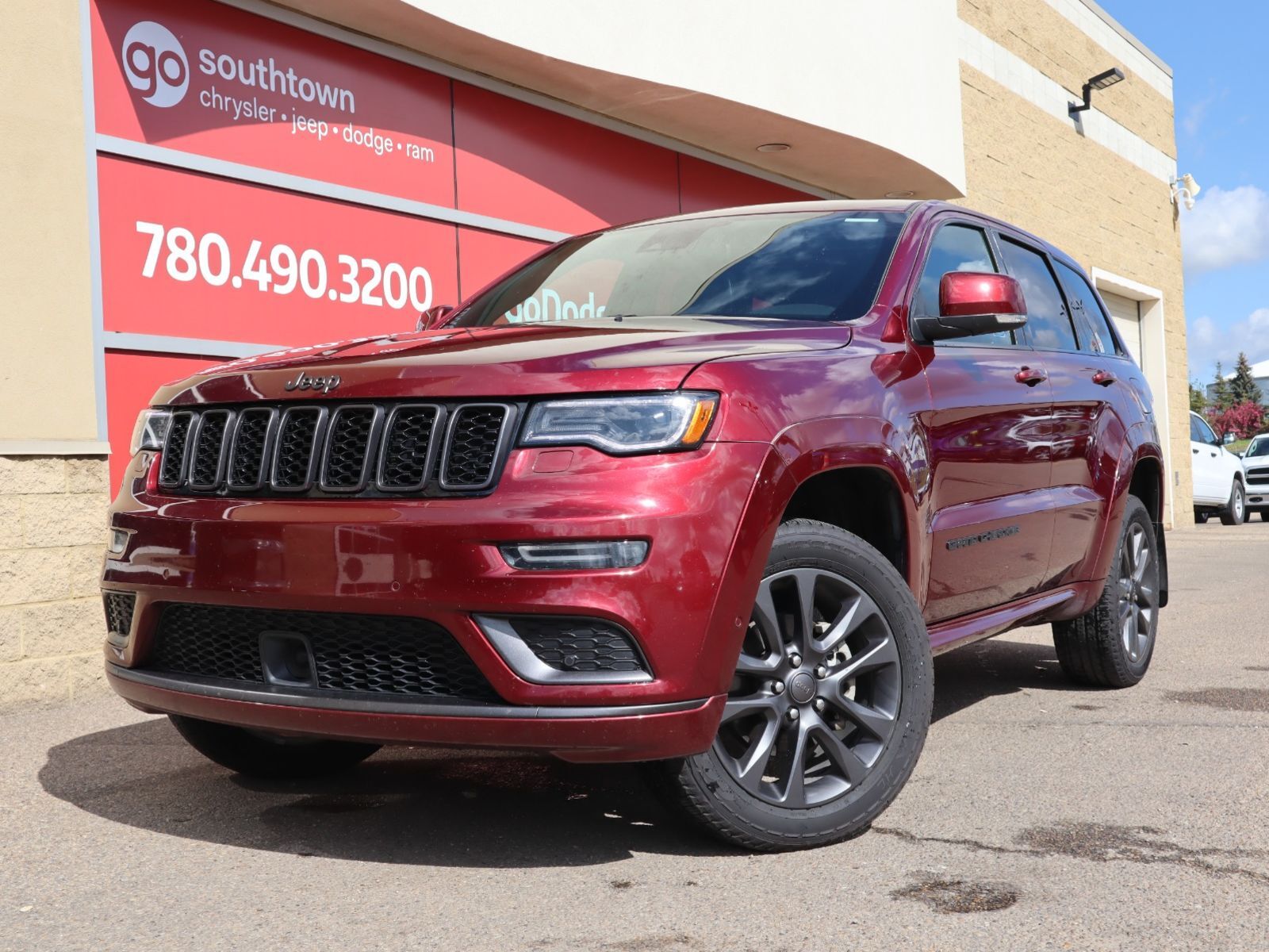 2018 Jeep Grand Cherokee HIGH ALTITUDE II IN VELVET RED PEARL EQUIPPED WITH