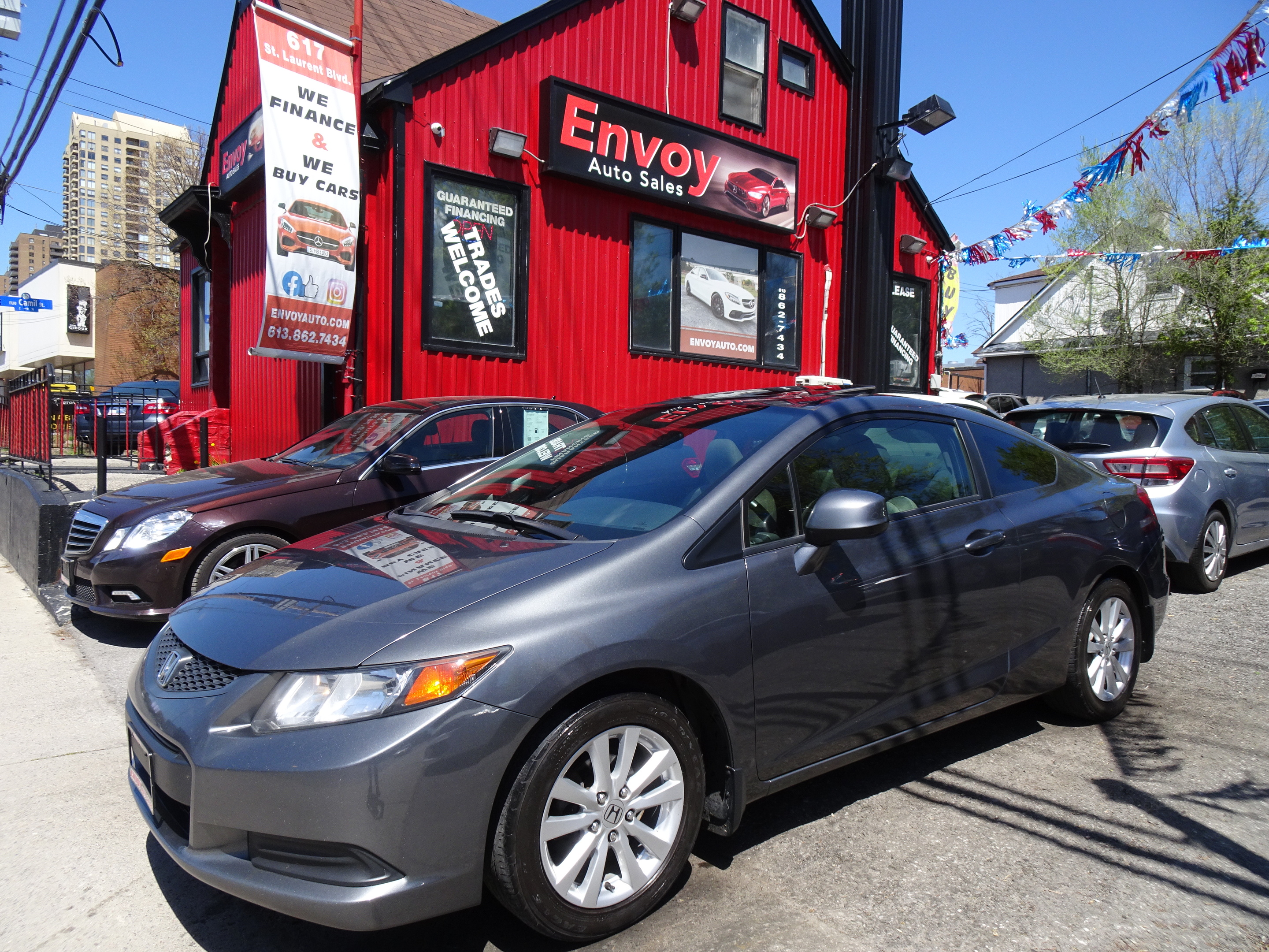 2012 Honda Civic EX-L AWD NO ACCIDENTS!! RUST-PROOFED!! R.STARTER!!