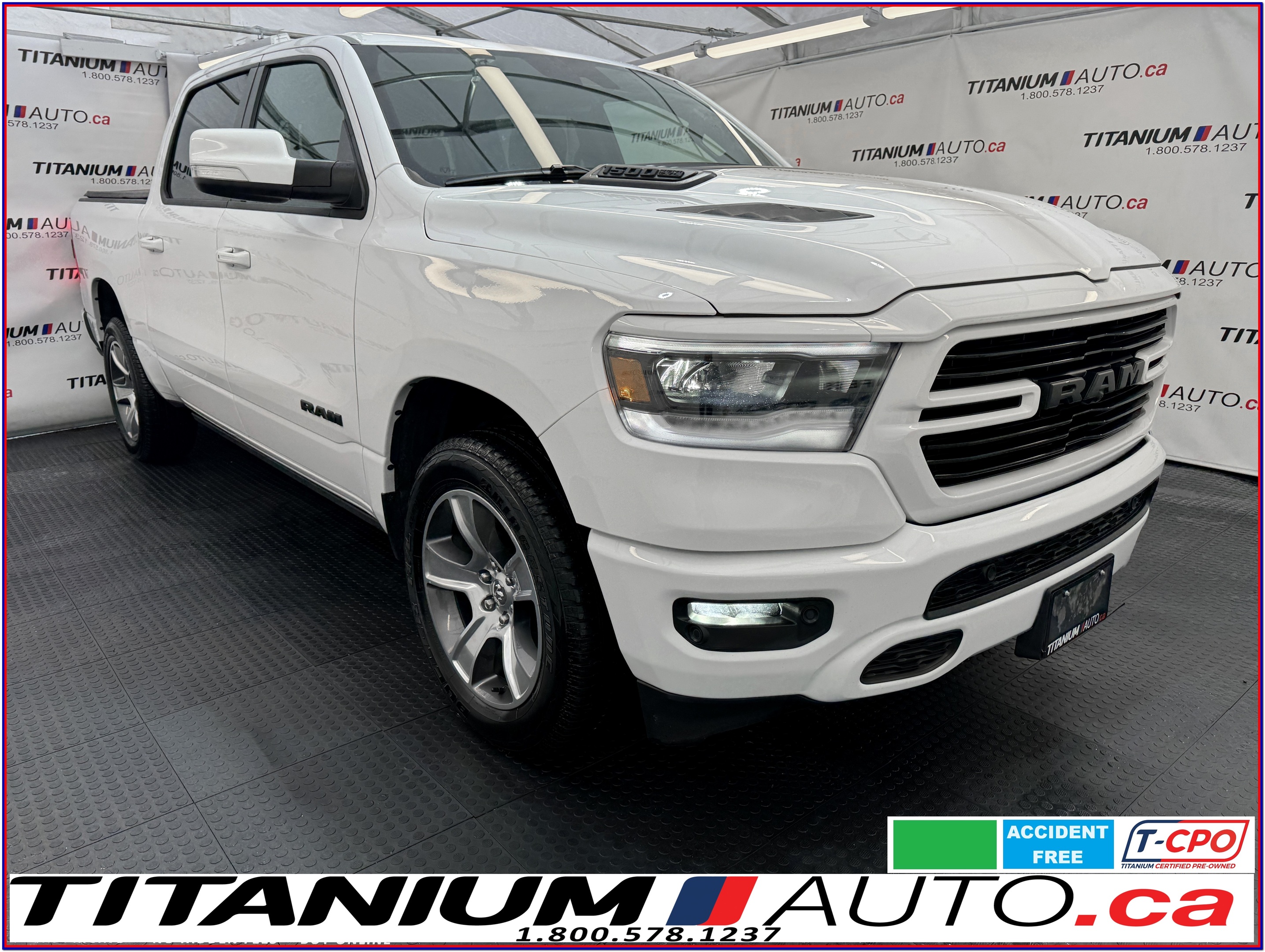 2020 Ram 1500 Pano Roof-12 GPS-Crew Cab-Cooled Leather-360Camer
