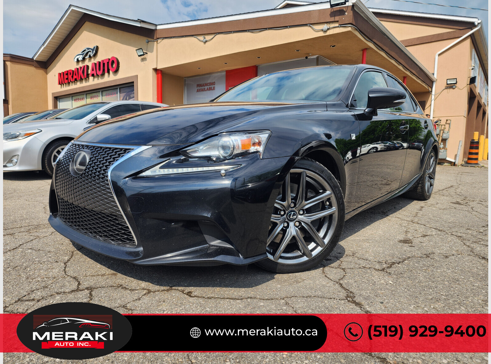 2015 Lexus IS 350 F-SPORT | RED LEATHER INTERIOR