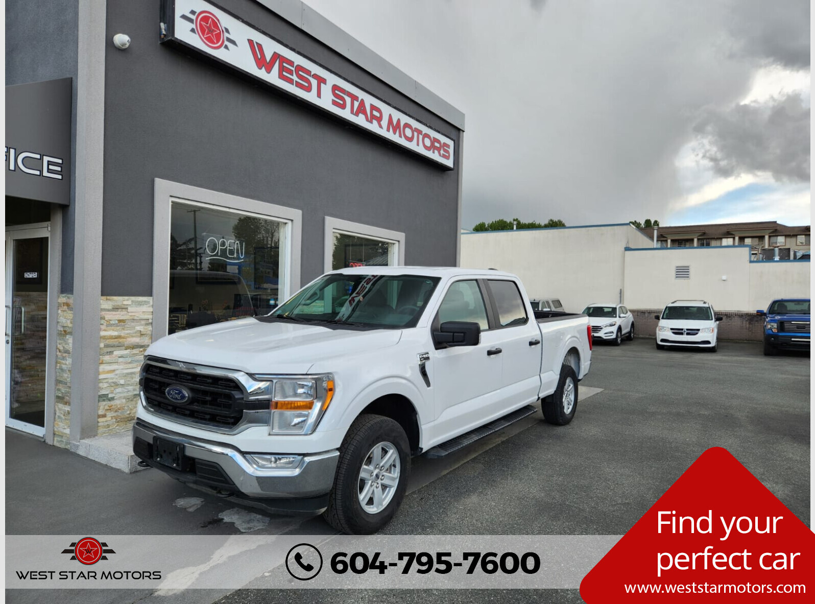 2021 Ford F-150 XLT Crew Cab! No Accidents! 