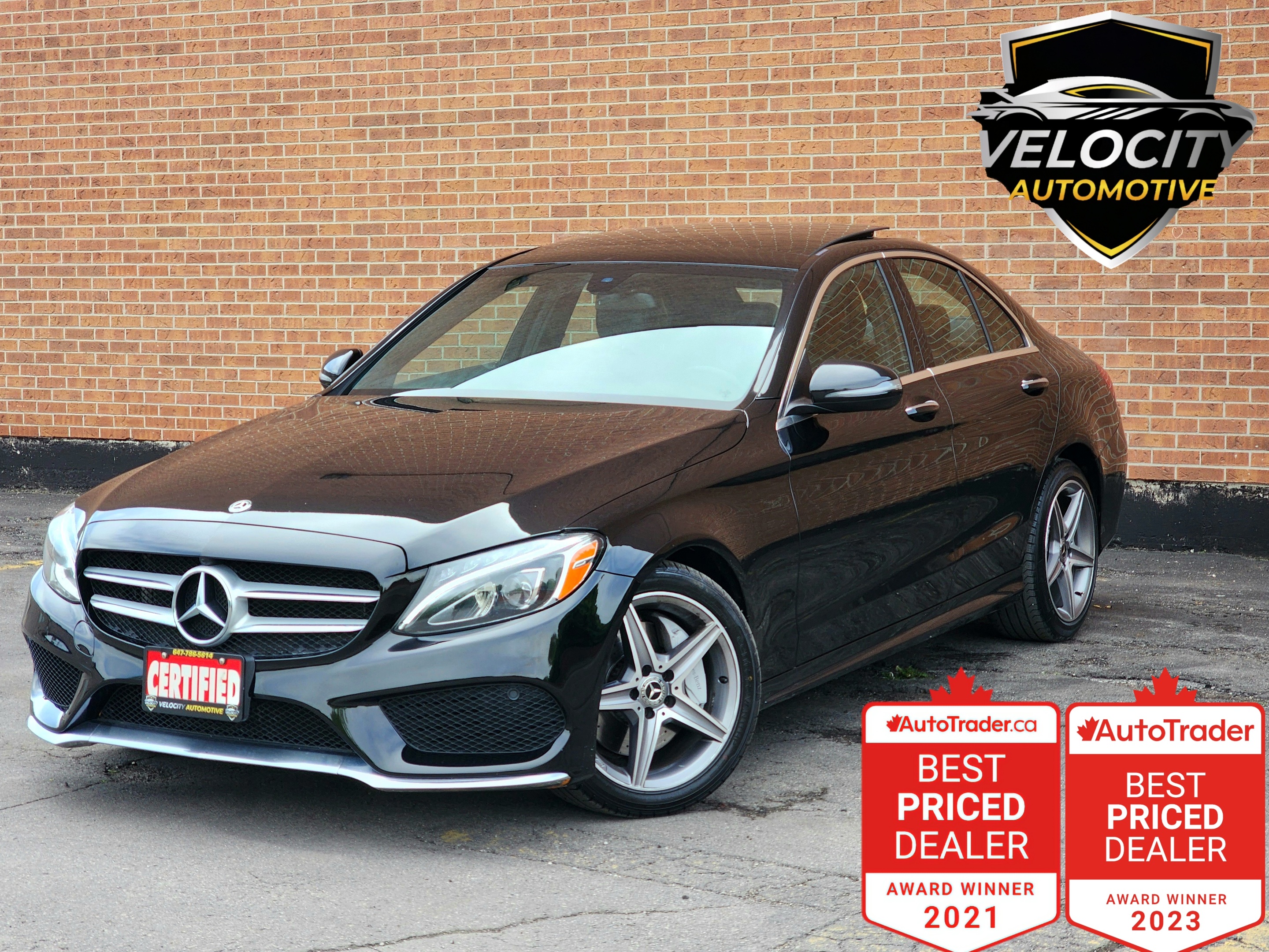 2018 Mercedes-Benz C-Class C300 AMG 4MATIC | Accident Free!