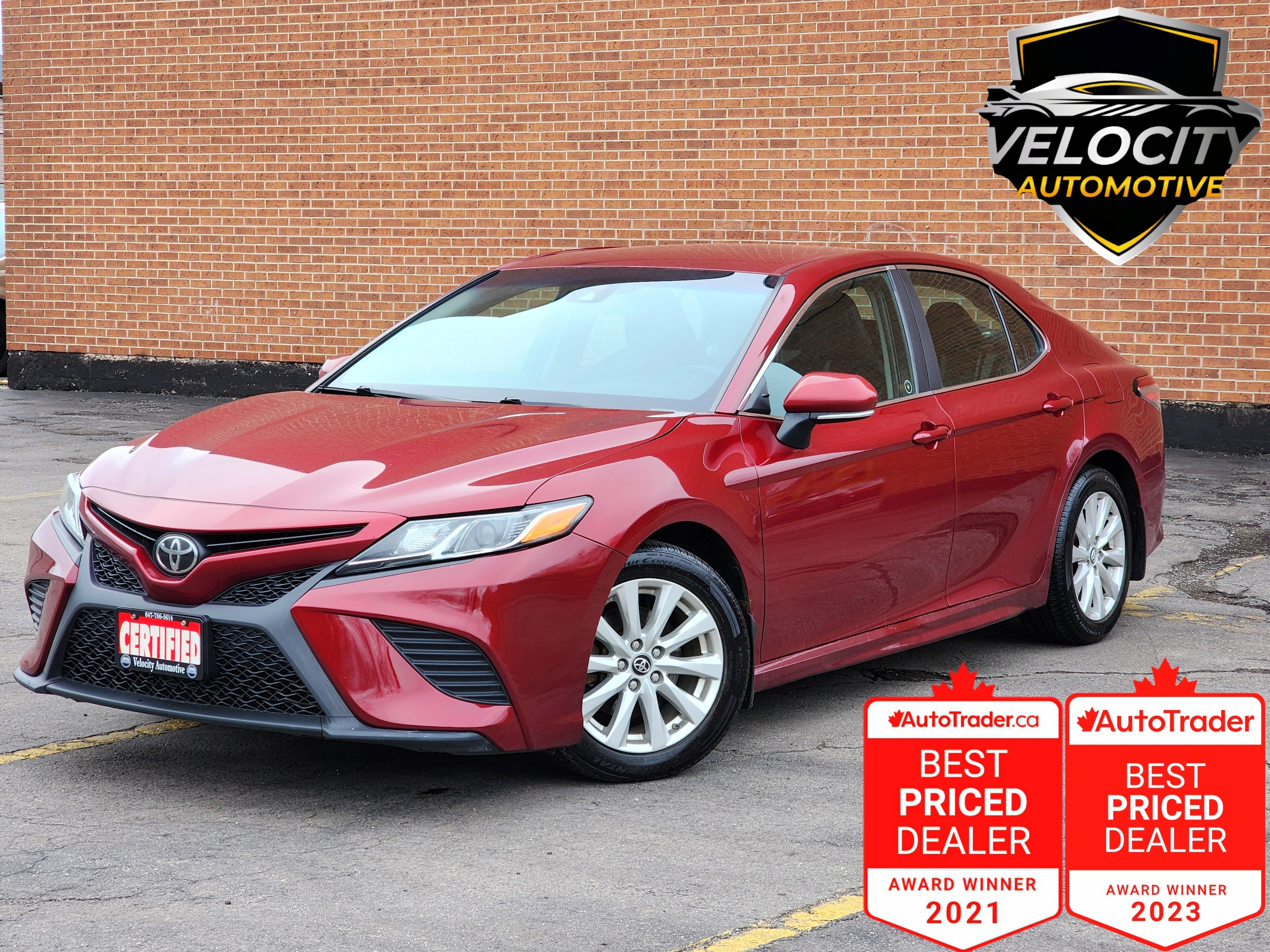 2018 Toyota Camry SE | Accident Free!