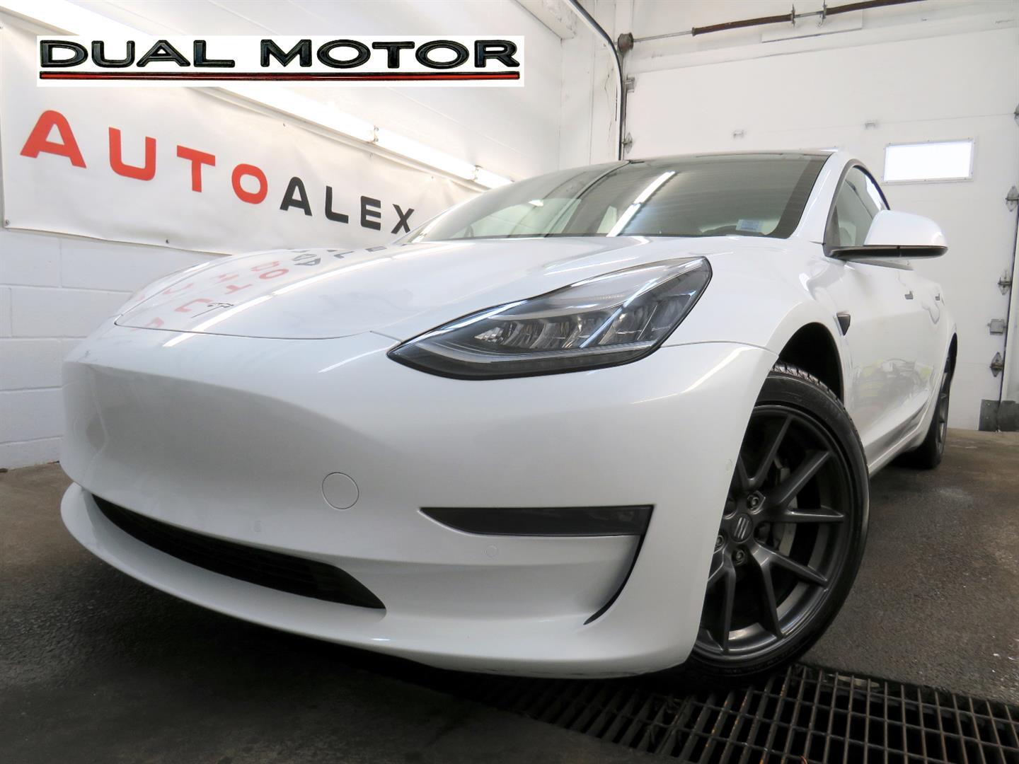 2021 Tesla Model 3 Long Range AWD DUAL MOTOR CUIR BLANC