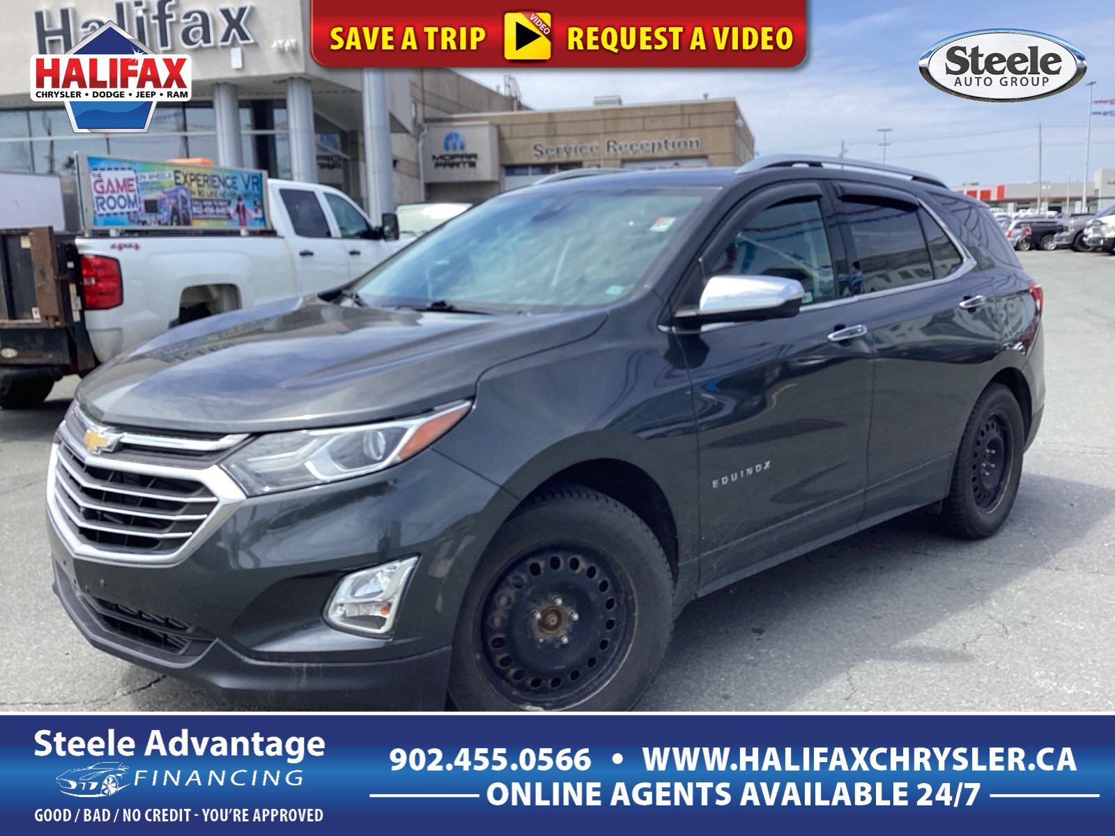 2019 Chevrolet Equinox Premier - AWD, NAV, HEATED AND COOLED LEATHER, PAN