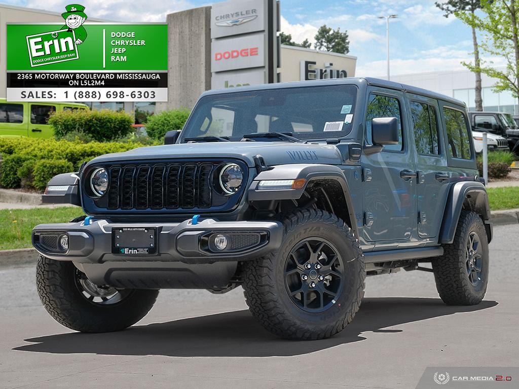 2024 Jeep Wrangler 4xe WILLYS 4X4 | 4XE | SAVE WITH iZEV REBATE