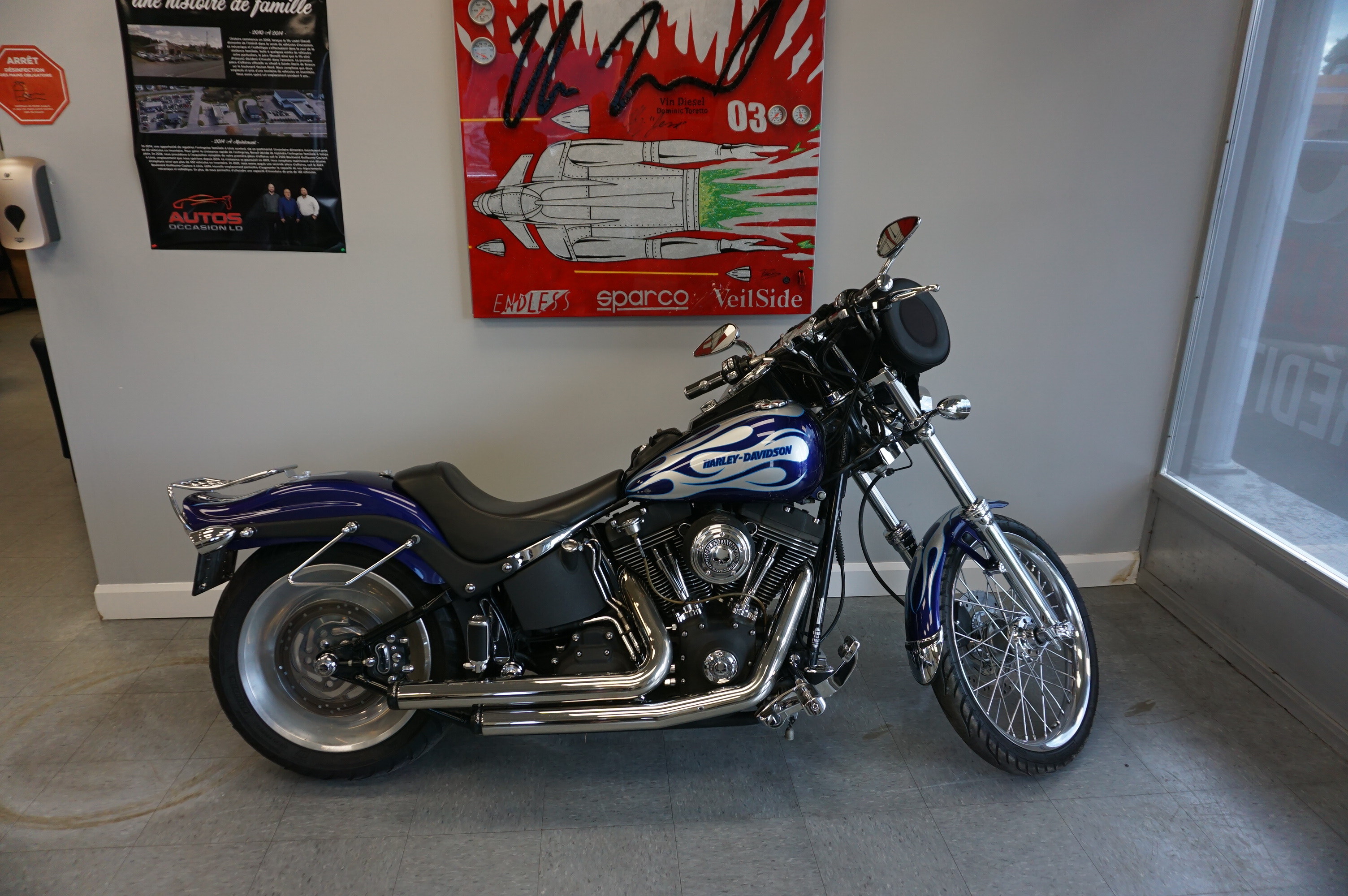 2007 Harley-Davidson Softail FXSTB SOLFTAIL NIGHT TRAIN 2007 ** ÉDITION 148 **