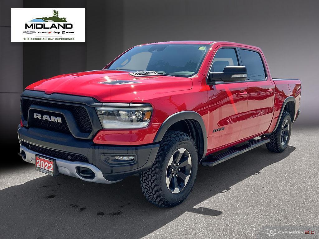 2022 Ram 1500 Rebel-12inch screen/Remote Start/Heated Seats and