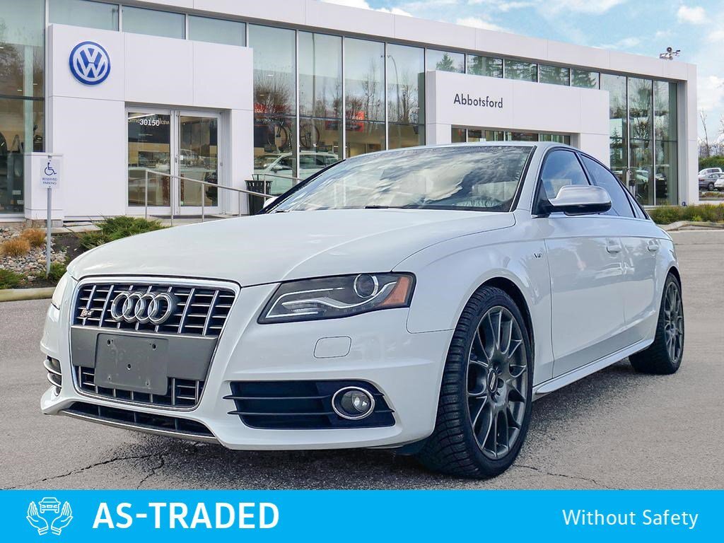 2012 Audi S4 Premium *AS-TRADED* | AWD | Supercharged V6 | Sunr
