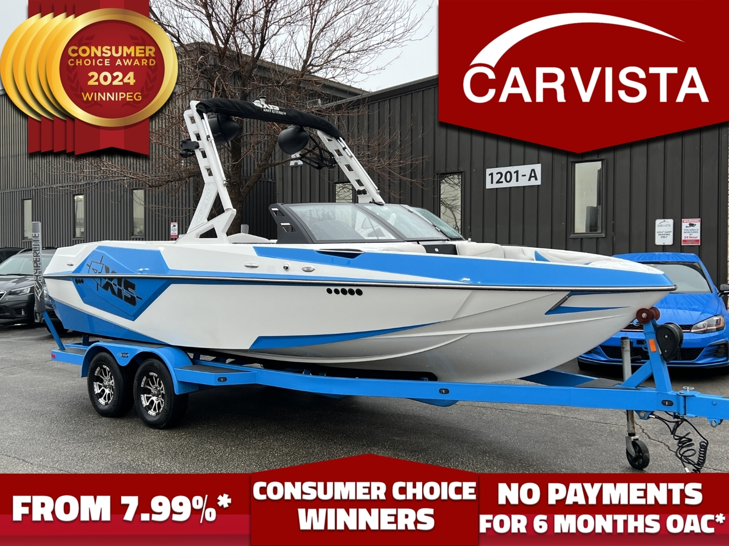 2018 Axis T22 Wake Boat - 530 HOURS