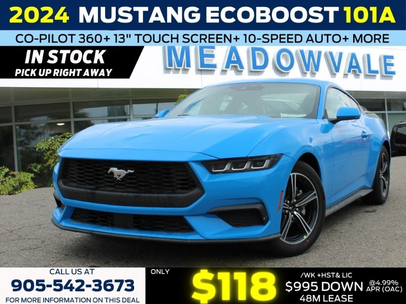 2024 Ford Mustang EcoBoost Fastback - 101A PACKAGE  CO-PILOT 360  10