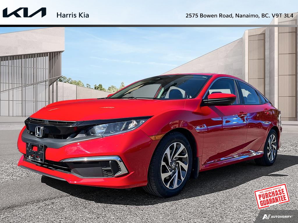 2019 Honda Civic Sedan EX - Bluetooth/Sunroof 