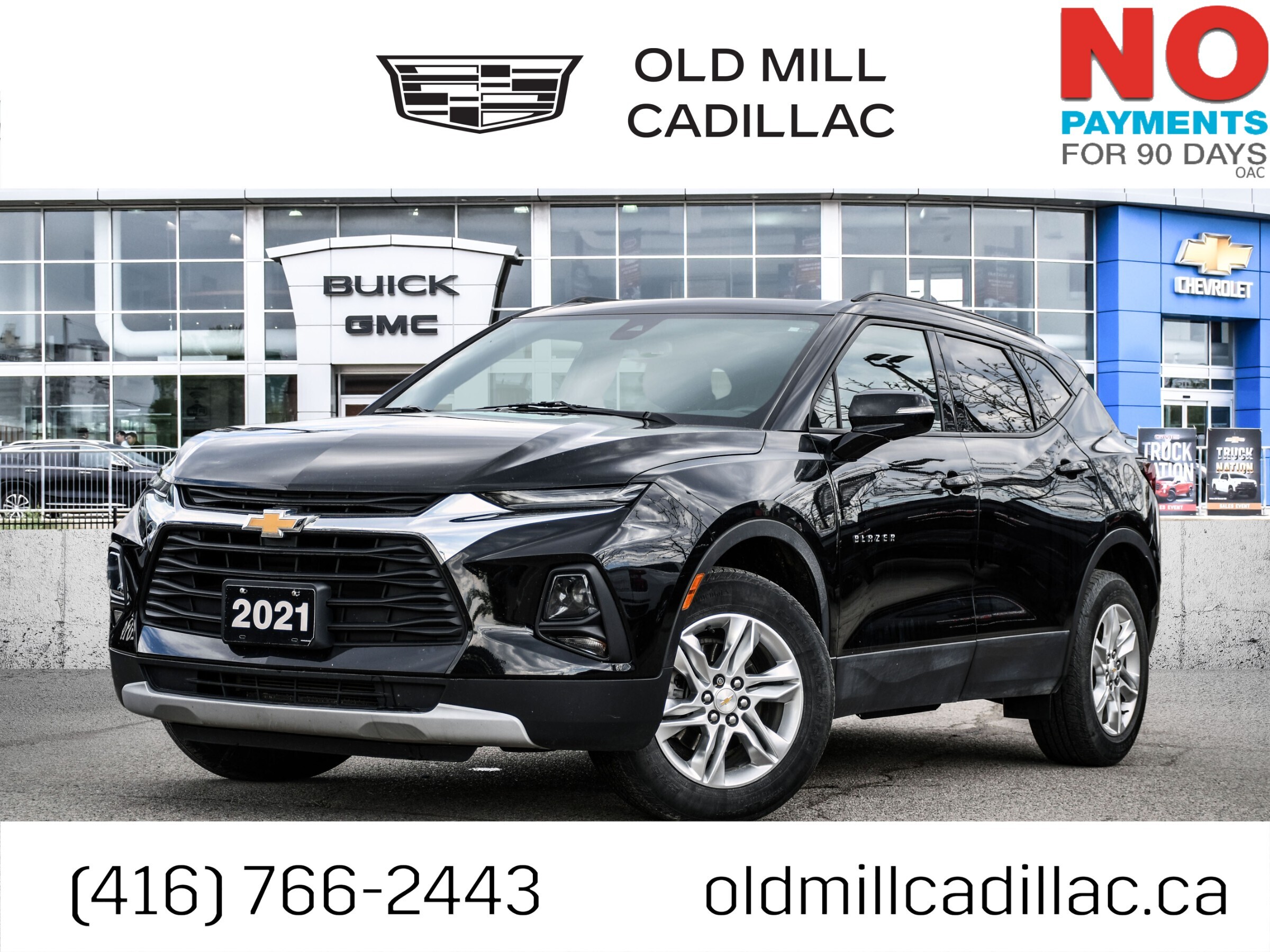 2021 Chevrolet Blazer CLEAN CARFAX | LEATHER | PANO ROOF | POWER TRUNK