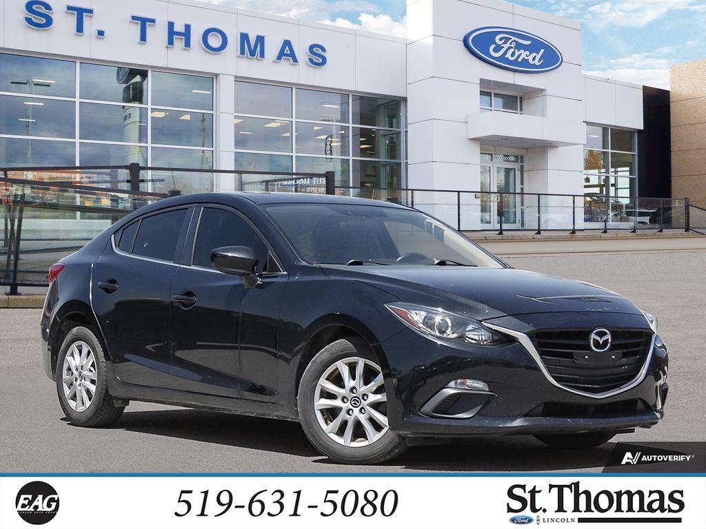 2016 Mazda Mazda3 GS Cloth Seats, Moonroof, Winter Tires Included