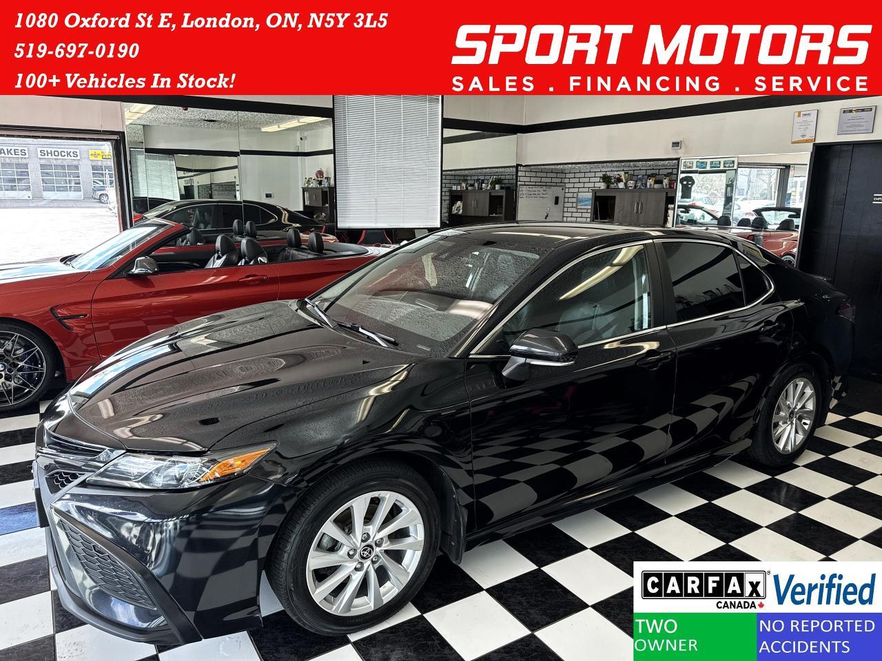 2021 Toyota Camry SE+LEATHER+APPLEPLAY+ADAPTIVE CRUISE+CLEAN CARFAX