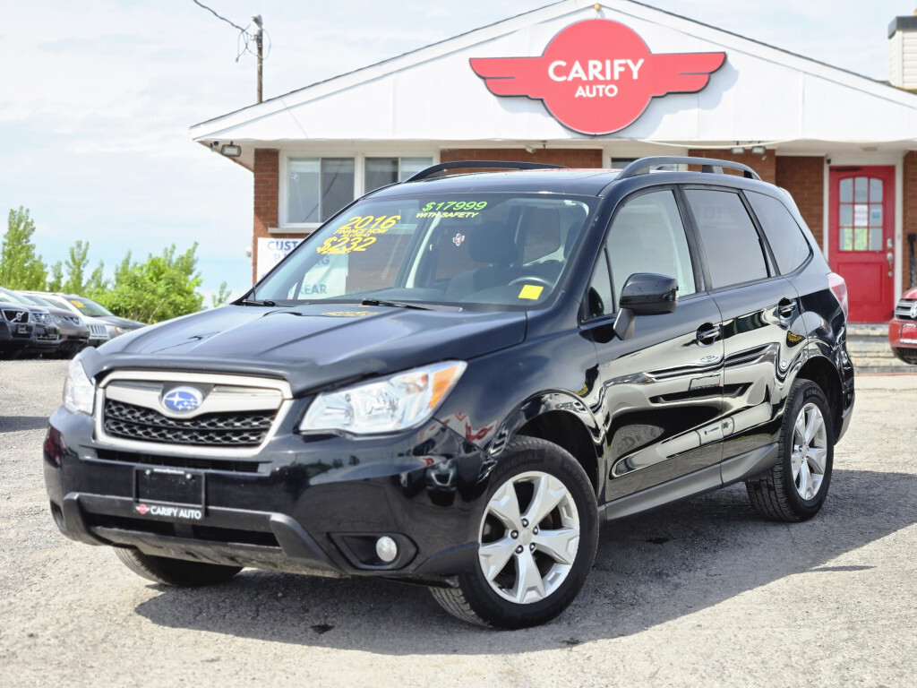 2016 Subaru Forester 5dr Wgn CVT 2.5i Touring WITH SAFETY