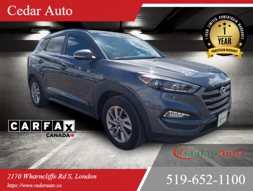 2016 Hyundai Tucson Limited AWD 4dr 2.0L | 1 YEAR POWERTRAIN WARRANTY 