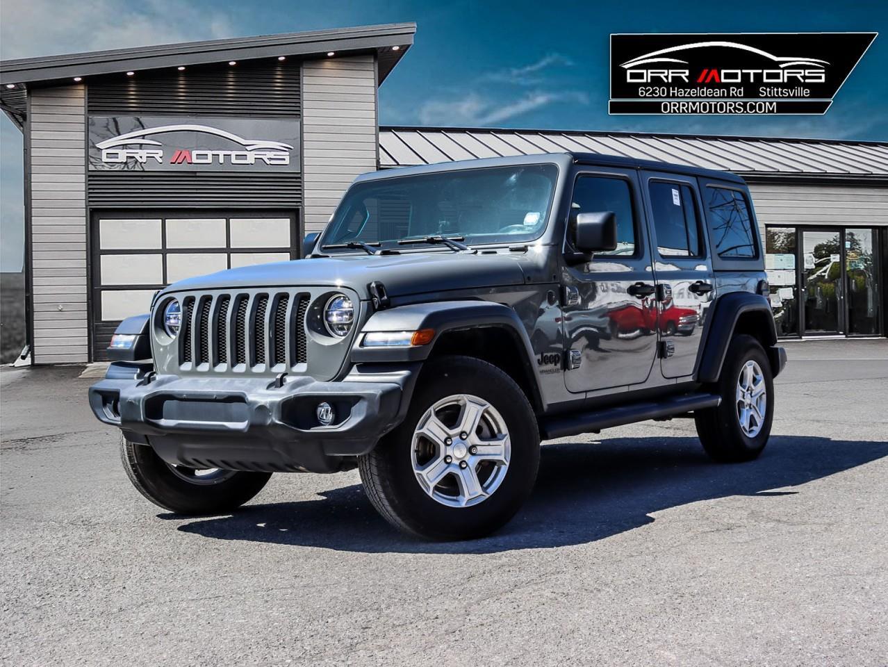 2022 Jeep WRANGLER UNLIMITED Sport SOLD CERTIFIED AND IN EXCELLENT CONDITION!