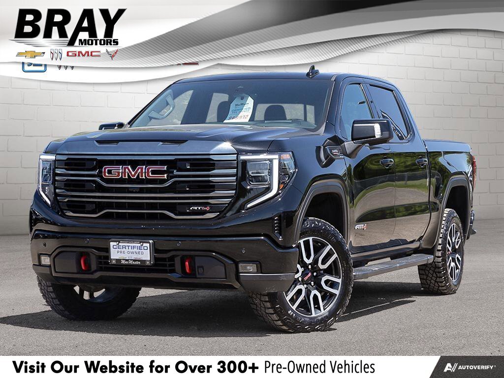 2023 GMC Sierra 1500 AT4AT4 PREFERRED, CREW, 4X4, DURAMAX, ROOF, 1-OWNE