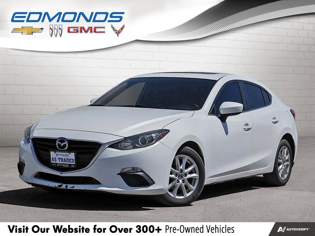 2016 Mazda Mazda3 i TouringGS AUTO, SEDAN, HEATED LEATHER, ALLOYS, C