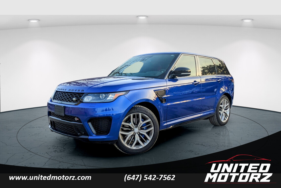 2015 Land Rover Range Rover Sport SVR~Certified~3 Year Warranty~No Accidents~