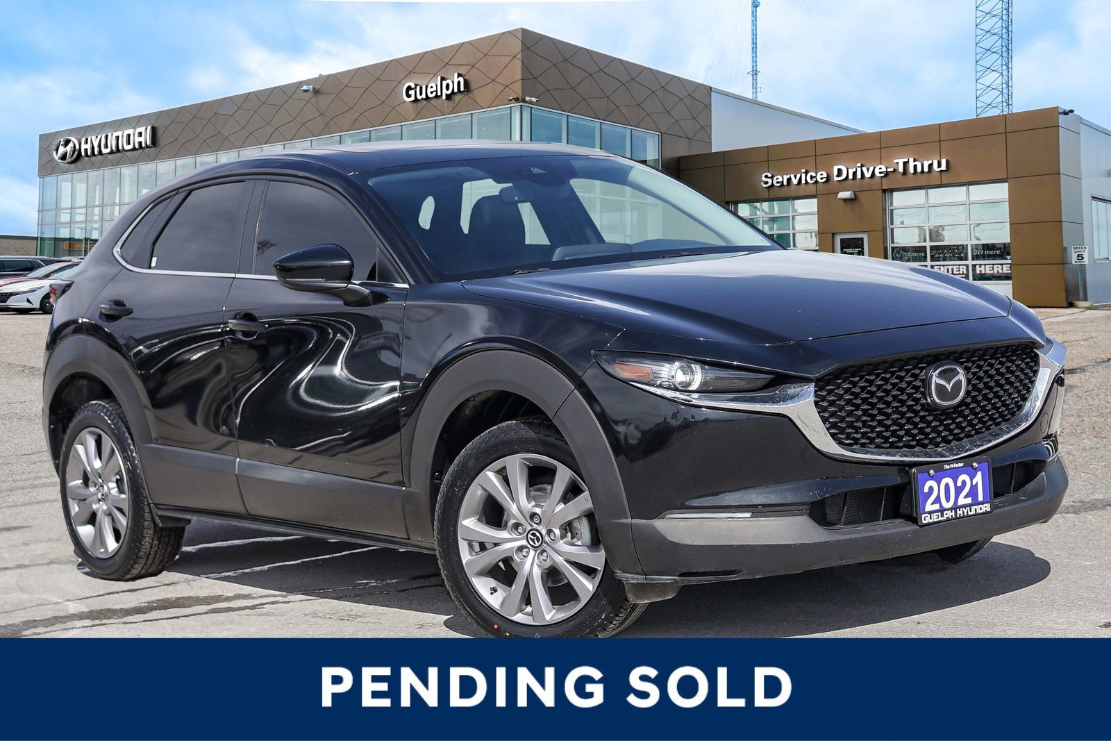 2021 Mazda CX-30 GS AWD | LEATHER | ROOF | HTD SEATS AND WHEEL |