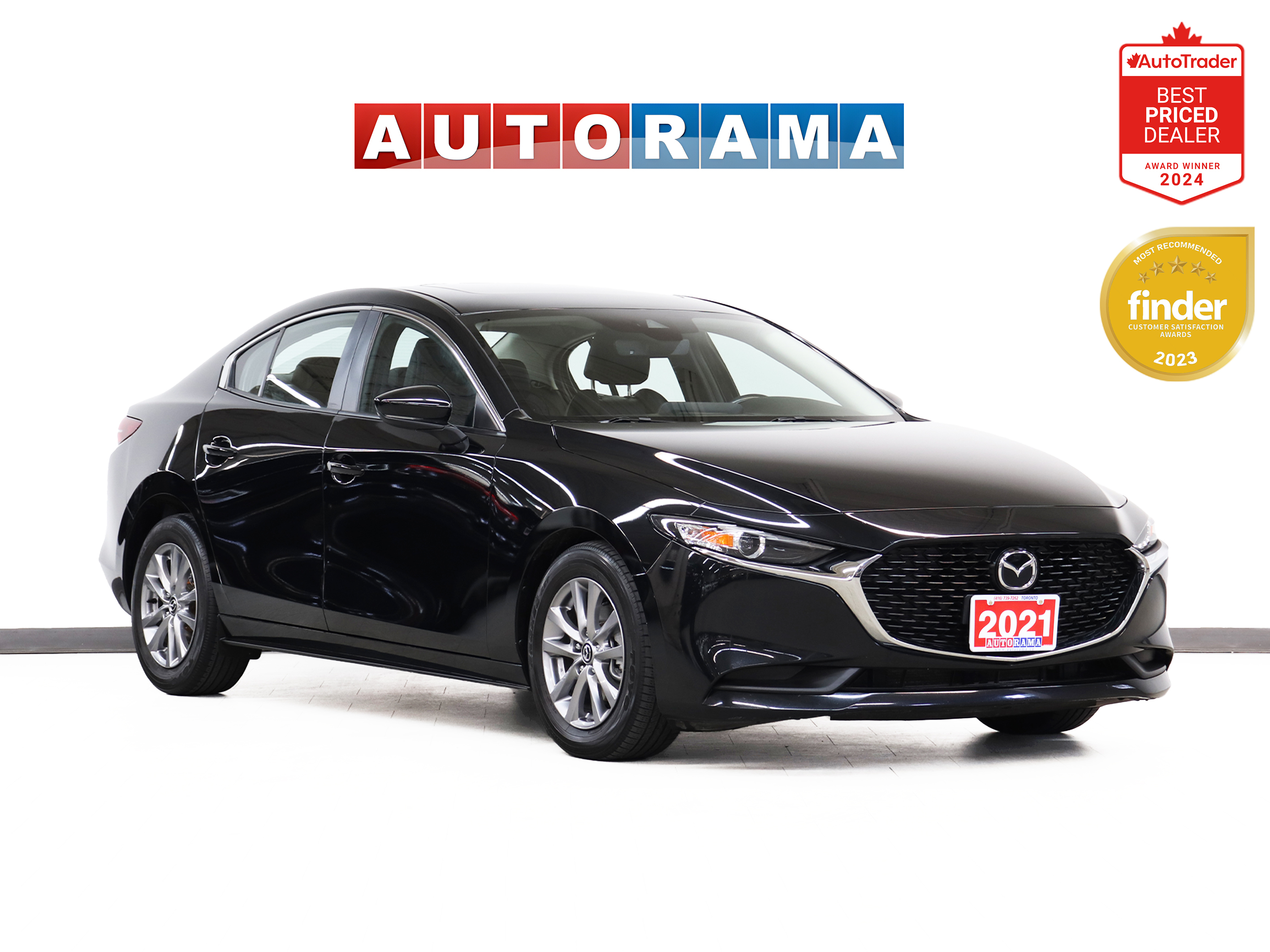 2021 Mazda Mazda3 GT | Nav | Leather | Sunroof | HUD | BSM | CarPlay