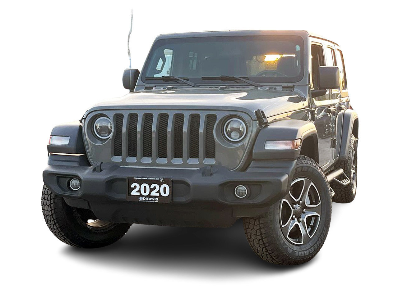 2020 Jeep Wrangler JL Unlimited Sport 1 Owner| Stability Control| Bac