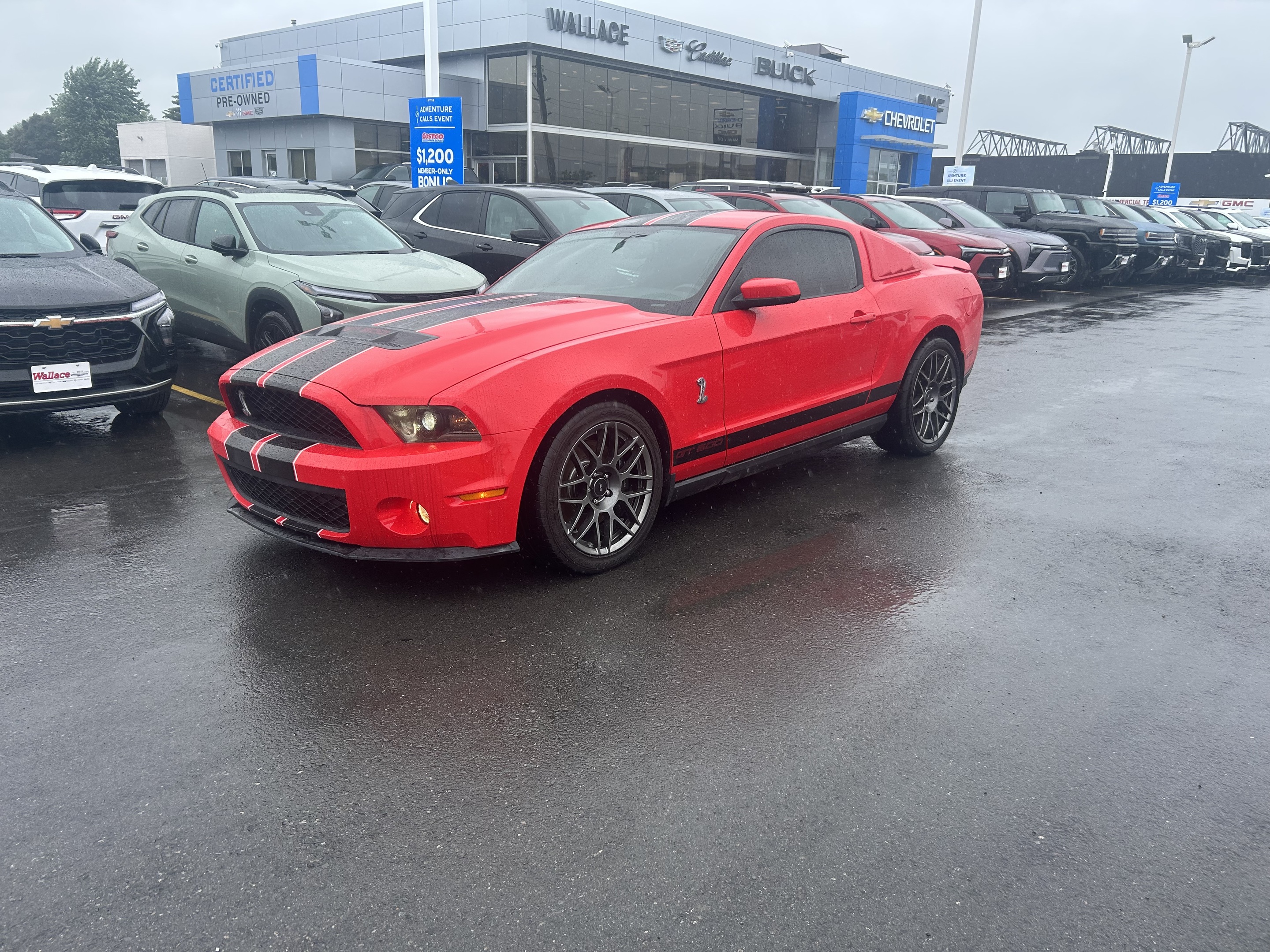 2011 Ford Mustang Shelby GT500 Coupe, Supercharged, 6 SPEED Manual