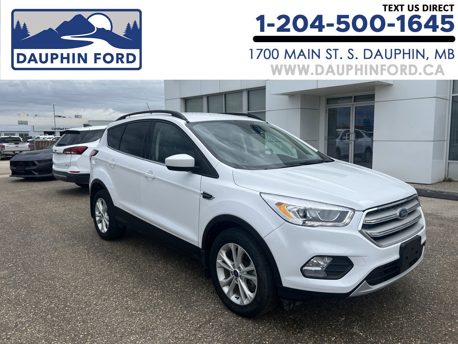 2018 Ford Escape SEL Leather Heated Seats/Remote Start/Lane Keep Sy
