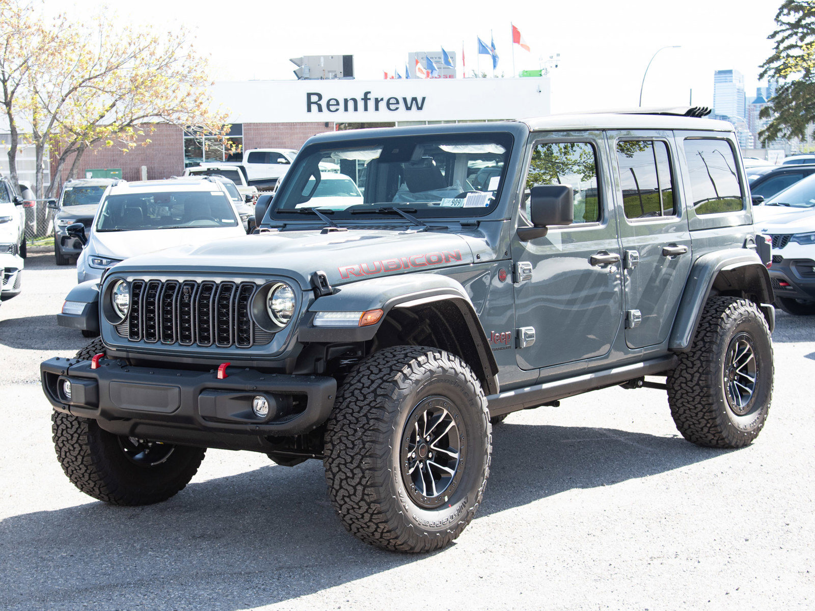 2024 Jeep Wrangler Rubicon X 4x4, 1-Touch Pwr Top, 35 Inch Tires, Nap