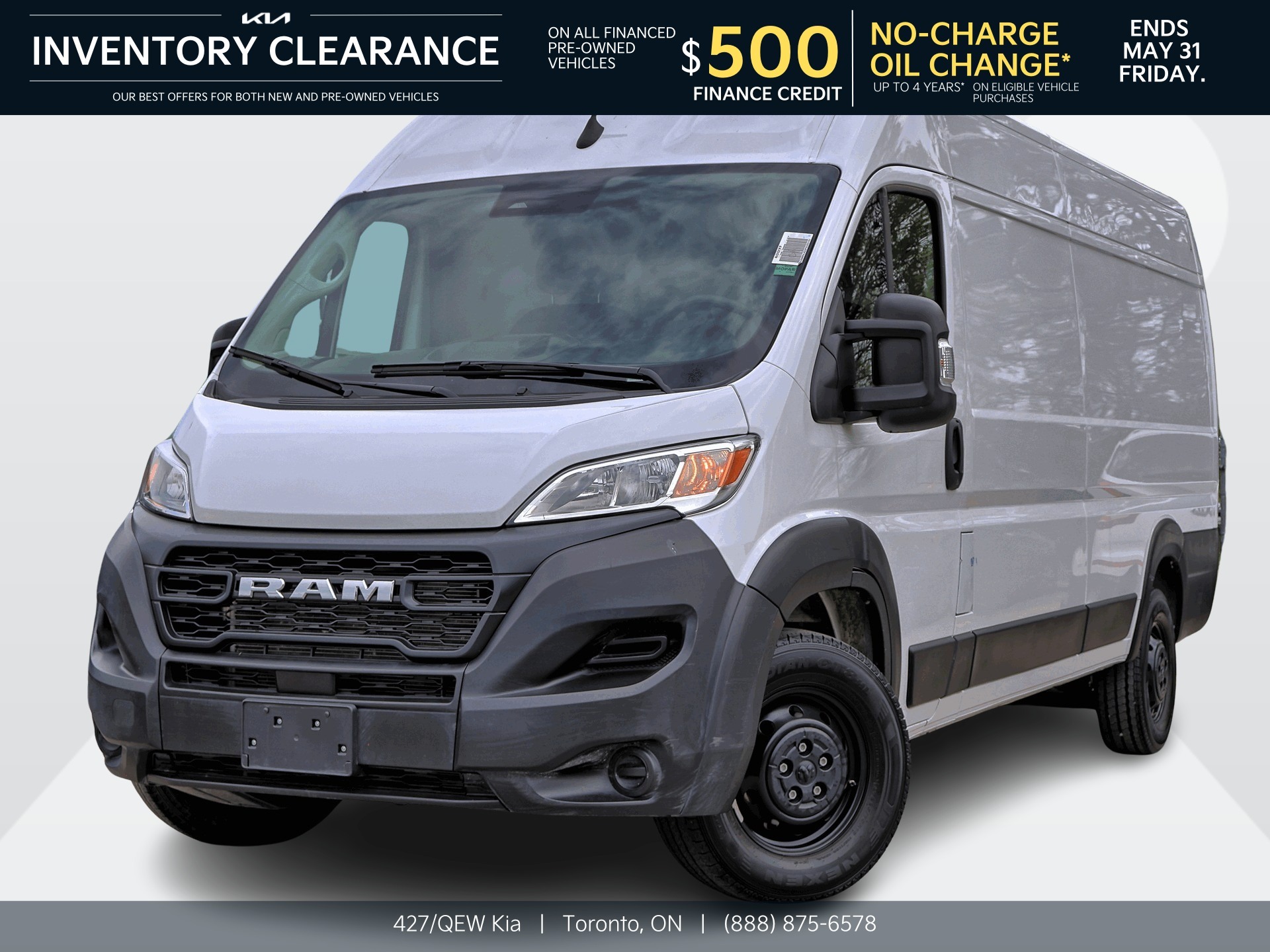 2023 Ram ProMaster Cargo Van 2500 High Roof 159 WB | FINANCING AVAILABLE