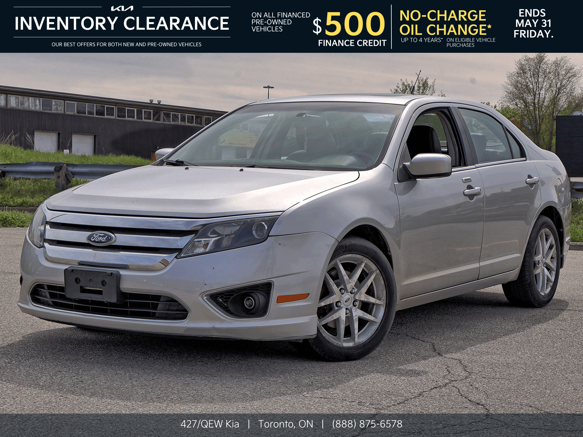 2010 Ford Fusion V6 S AS TRADED