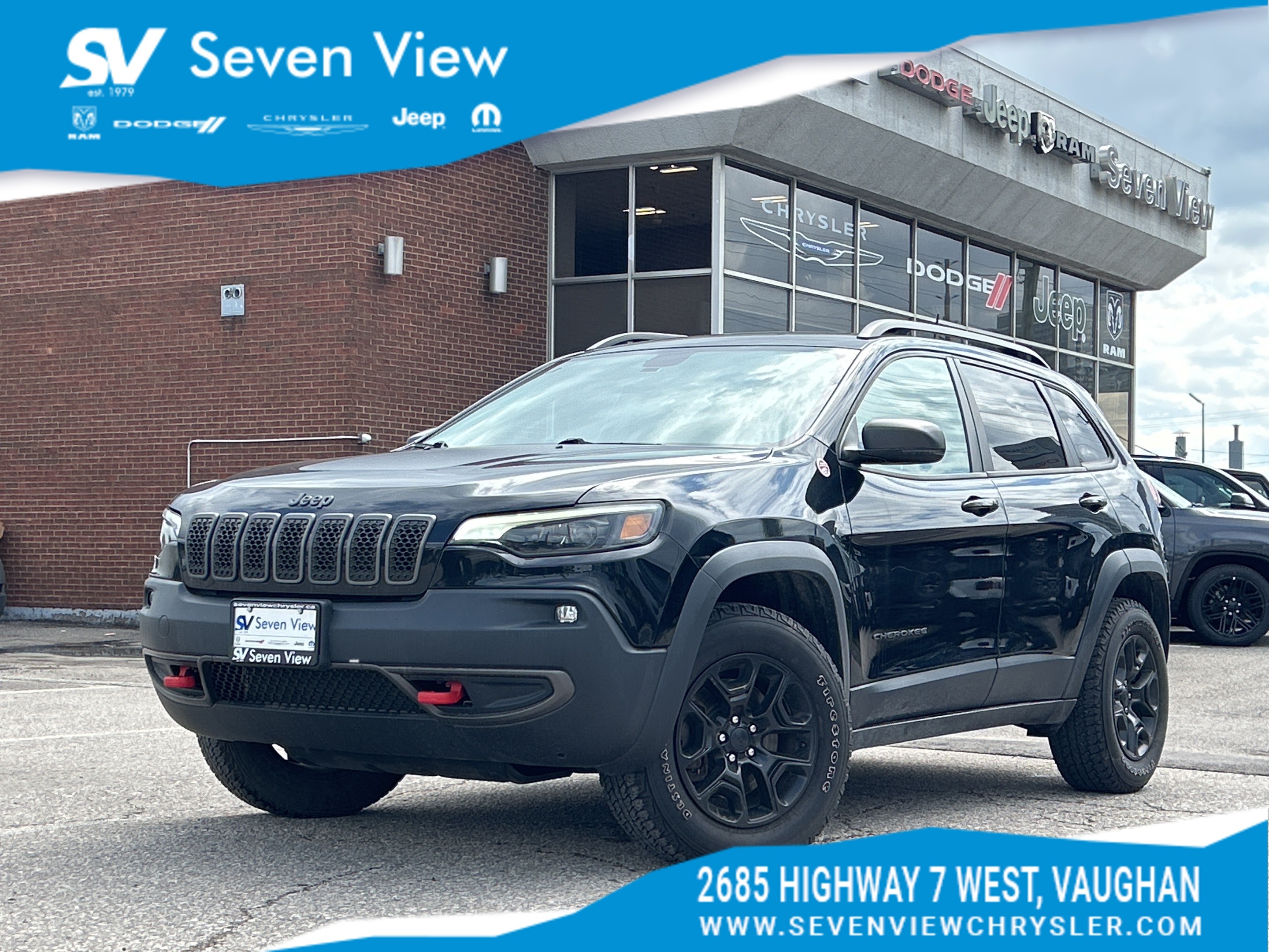 2019 Jeep Cherokee Trailhawk 4x4 NAVI/SAFETYTEC/COLD WEATHER PACKAGE