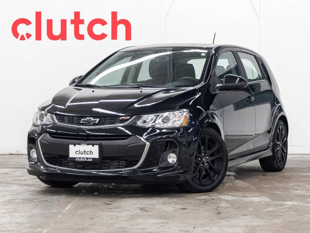 2018 Chevrolet Sonic LT w/ Apple CarPlay & Android Auto, Rearview Cam, 