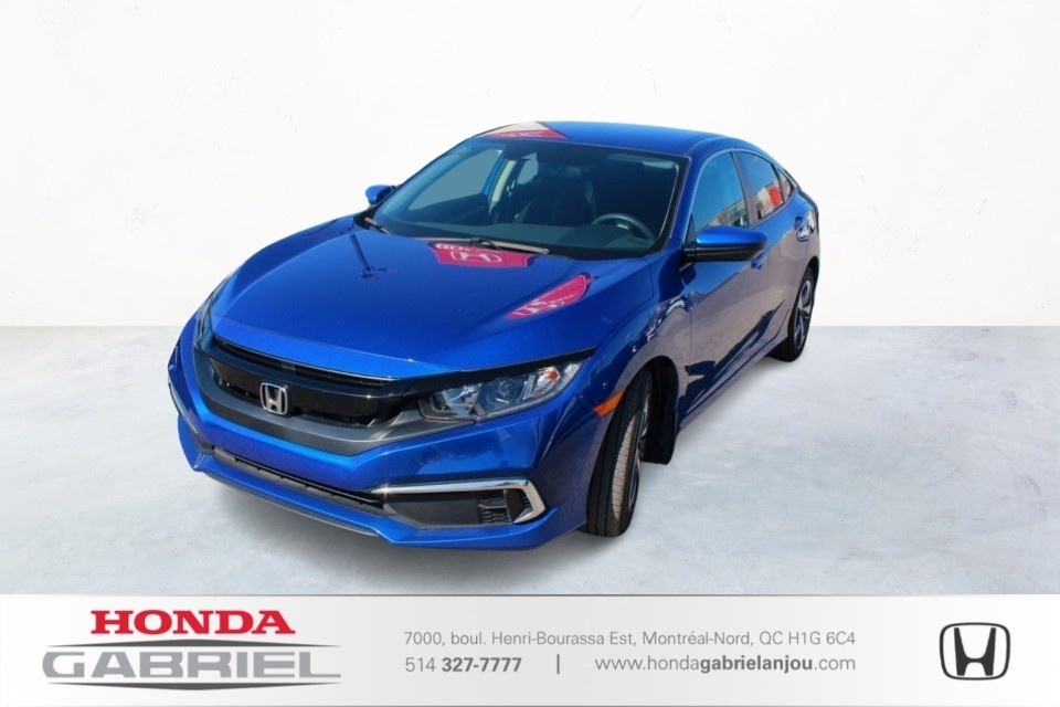 2020 Honda Civic LX JAMAIS ACCIDENTEE+1 SEUL PROPRIO+CAR PLAY+CAMER