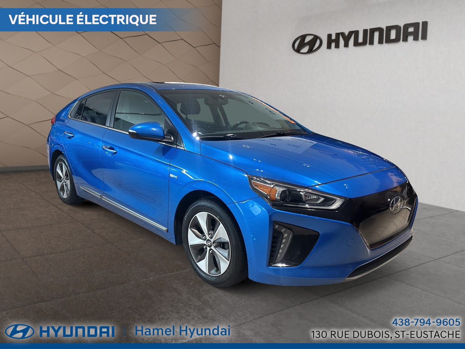 2017 Hyundai Ioniq Electric LIMITED ** CUIR / TOIT / JAMAIS ACCIDENTÉ**