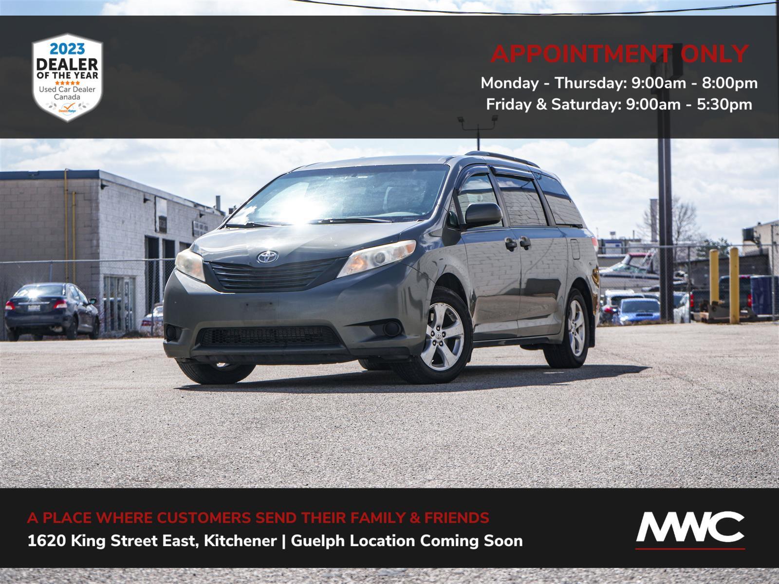 2011 Toyota Sienna AS TRADED - YOU CERTIFY, YOU SAVE!!! (SAFETY NOT I