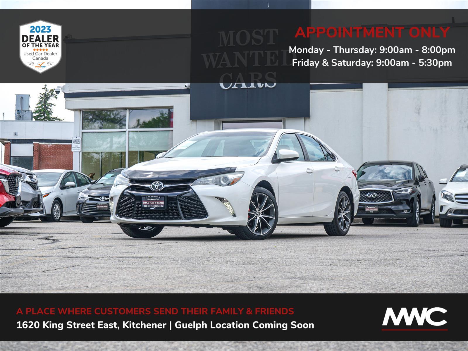 2015 Toyota Camry XSE | NAVIGATION | LEATHER | SUEDE | PADDLE SHIFTE