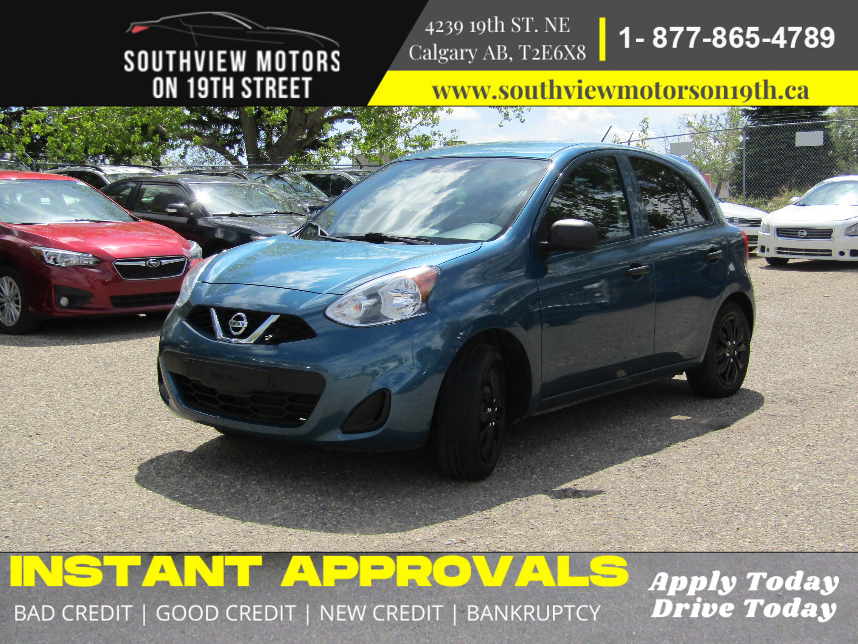 2017 Nissan Micra  5 SPEED MANUAL-LOW KMS-FINANCING AVAILABLE
